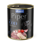 Консервирана храна за кучета Piper® Adult 800г с риба треска и домати